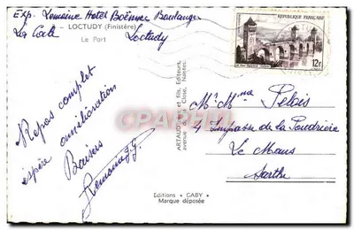Azay-le-Richelou — Porto de pesca — Gaby, editor — Verso