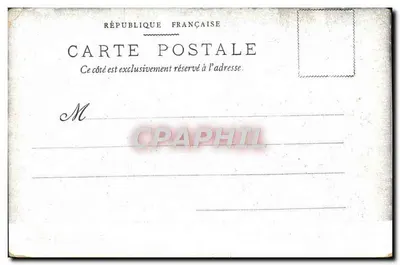CPA Lourdes Les Brancardiers — Verso