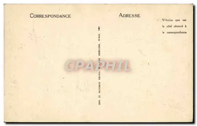 Lisieux — Domki z XVI wieku, Rue aux Fèvres — LL — Rewers