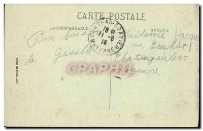 Louvières — A Estrada de Évreux — LL. — Verso