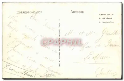 A Porta de Ardon — Laon — Edição Picot, Tabacs, Laon — Verso