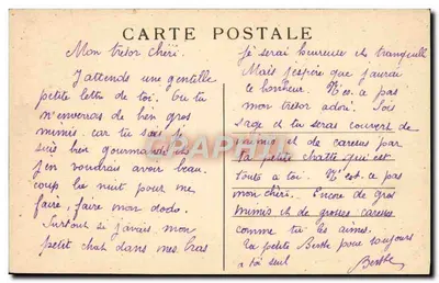 Sanatório de Seyssuel — Os Lavabos — Verso