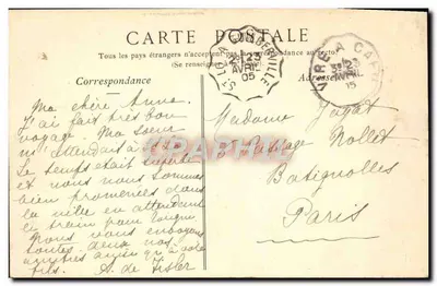 SAINT-LO — A pequena Suíça — editor desconhecido, n° 64 — Verso