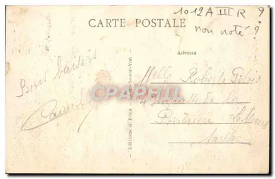 Les Sables-d'Olonne — Violent coup de mer venant frapper la grande Jetée — Négus, n°88 — Verso