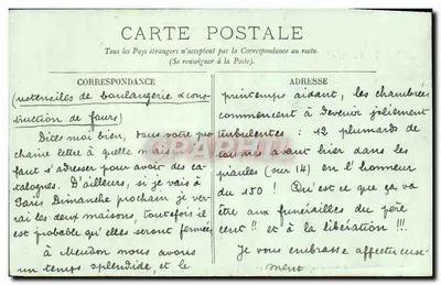 De punt van Saint-Mathieu — De abdij en de lantaarn — LL. — Achterkant