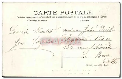 Las Meudon - Clamart — Wąski Szlak — Malcuit, fot.-wyd., Paryż — Rewers