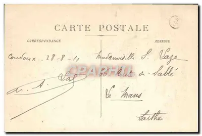 Marselha - Elevadores de N.-D. da Guarda — editor desconhecido, n° 14 — Verso