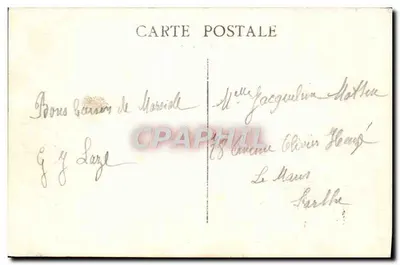 Marseille — Quai des Belges — Wydawca nieodczytelny — Rewers