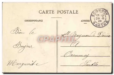 Mourmelon - Campo de Châlons — Livraria Militar Gnéry, Mourmelon — Verso