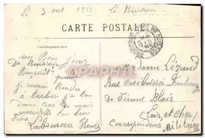 Les Eyzies (Dordogne) — Estação pré-histórica e ruínas do castelo feudal de Mont-Barrat (século xv) — Verso