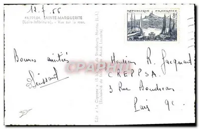 La Cigogne — Vista sul mare — Editore La Cigogne — Verso