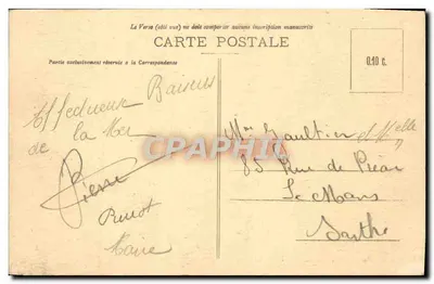 Saint-Brieuc — Molo i wejście do portu — Wydawca nieznany, n° II — Rewers