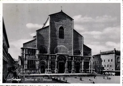 Bologna - Bazylika S. Petronio — wydawca Cartovendita - Bologna, numer serii nieczytelny