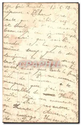 Cupido e casal apaixonado — Os beijos são a moeda do felicidade! — La Favorite, n° 997 — Verso