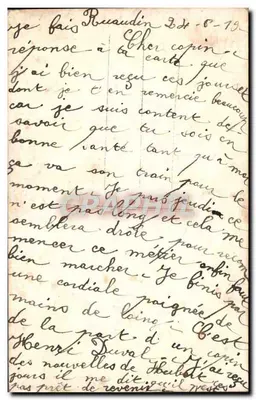 Casal amoroso — cena romântica — La Favorite n°1015 — Verso