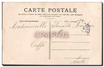 Jovem mulher em vestido rosa — pensamentos — Paris, n° 3104 — Verso