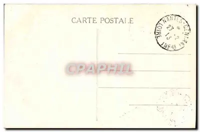 Campanário de Sainte-Croix — Nantes — Coleção F. Chapeau, Nantes, 9e mille — Verso