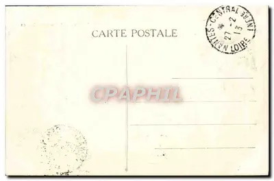 NANTES — Plac Bourse — kolekcja F. Chapeau, 18. tysiąc — Rewers