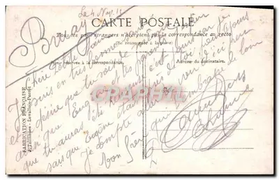 Niemiecki żołnierz w mundurze — dekor z kwiatów — Gloria, n°154 — Rewers