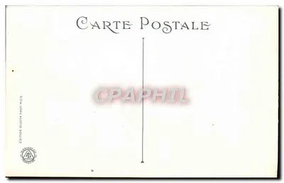 NICE - Promenade des Anglais z lotu ptaka — Wydawnictwo Giletta Phot-Nice, nr 27 — Rewers