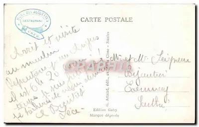 Les Herbiers (Vendée) — O Molino e o Calvário — Gaby, n°35 — Verso