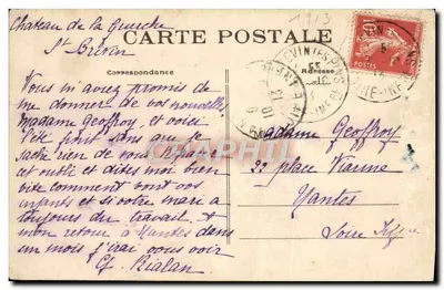 St-Brevin-les-Pins (L.-Inf.) — Zamek Guerche — Fot. Vasse — Rewers