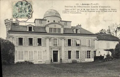 Juvissy (S.-et-O.) — Interior do Observatório Camille Flammarion — A. Marquignon, Imp. Edit., Juvissy