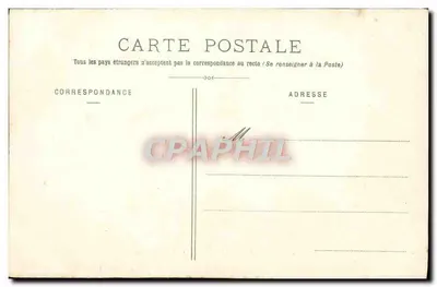 Ivry-la-Bataille — Ruiny zamku — Ch. Forcault, wyd. Droux — Rewers