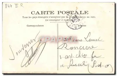 Lavardin — Zamek — J. Lassande, Côte d'Or — Rewers
