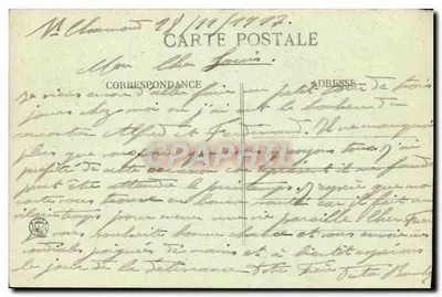 Vistas de Lyon — editor E.R., n° 124 — Verso