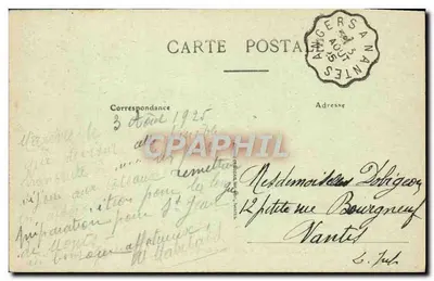 MAUVES (Loire-Inf) — Panorama da Loire em direção a Nantes — Verso