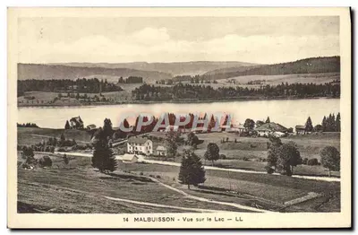 Malbuisson — Vista sobre o Lago — LL