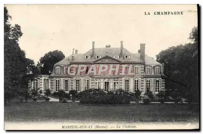 Mareuil-sur-Ay (Marne) — O Castelo — Bracquemart, lib. editora, Epernay