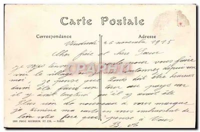 Mareuil-sur-Ay (Marne) — O Castelo — Bracquemart, lib. editora, Epernay — Verso