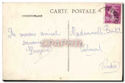 Nos Marais Vendéens — Velhos Lembranças — Editor não identificado, n° de série 62 — Verso