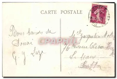 Douai - La Scarpe - Quai du Commerce — Raven Fèrons, foto, & Donal — Verso