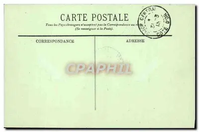 Dijon — O Hotel des Brosses — LL. — Verso