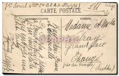 Dieppe — O Jardim do Casino — LL. — n°207 — Verso
