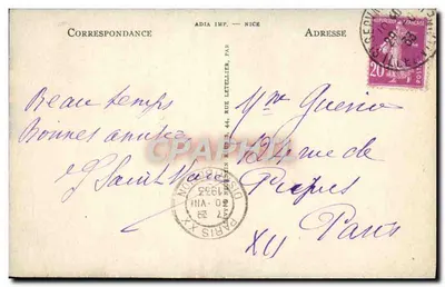 Dinard — Villa della Baia — LL — Verso