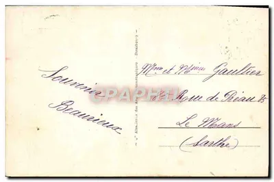 Dinard - Les Casinos et la Plage — Graphiphil, n°49 — Verso