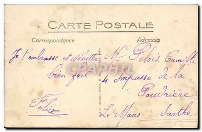Ogólny widok z Saÿt w L'Âne — LL. — Posteuf — Rewers