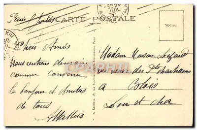 PARIS — Triomfboog — Triomfbog — onbekende uitgever, n° 5 — Achterkant