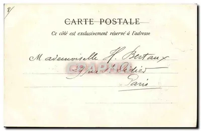 Falaise — Absydę Kościoła Normandii — La C. P. A., Paris, n°33 — Rewers
