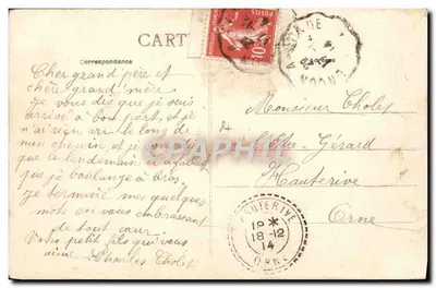 Les Gars de Falaise e suas Lanternas — III — Coleção P. Bunel, fot.-edit., Vimoutiers (Orne) — Rep. int. — Verso