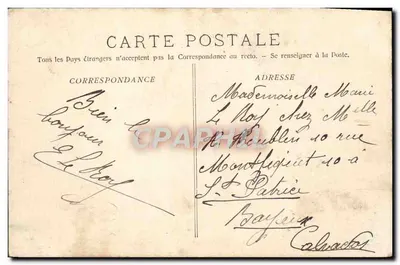 Il "Flibustier" — Torpediniere da alta mare — A. Bougault n°543 — Verso