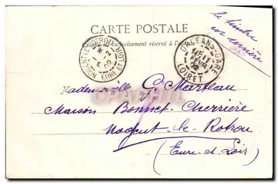 Orléans - O Faubourg St-Marceau — J. Laddh, Edição - Orléans, Fotografia — número de série não visível — Verso