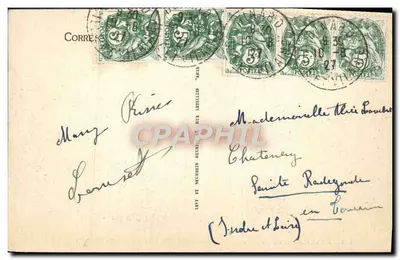 Dinard - Manoir de la Vicomté — LL, nr 173 — Rewers