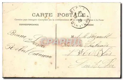 Château de Chenonceaux — Vue d'ensemble — Éditeur : 501 — Verso