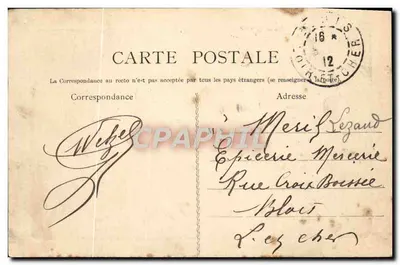 Beaugency — La Torre, la Iglesia, el Castillo — Fillaire tablés — Reverso