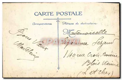 Orléans. Plac Martroi — Pomnik Jeanne d'Arc — Wydawca L.V. 3103 — Rewers